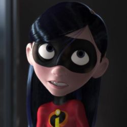 Violet The Incredibles, Pixar Icons, Disney Incredibles, Violet Parr, Wall Drawings, Disney Fanart, Pixar Films, Disney Pixar Movies, Journal Stuff