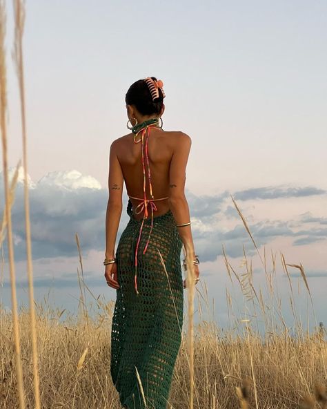 @cameliafarhoodi on Instagram: “Series 🌾 @akoiaswim” February 22, Creative Entrepreneurs, Photo Inspo, Crochet Ideas, Harem Pants, Backless Dress, Instagram Photo, Crochet, On Instagram