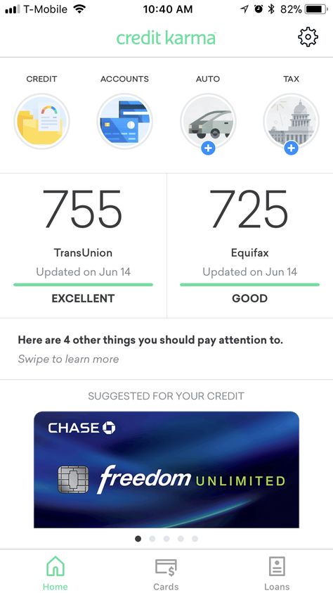 Credit Karma - overview Chase Freedom, Credit Karma, Credit Card Debt, Star System, Pay Attention, Credit Card, Quick Saves, Instagram