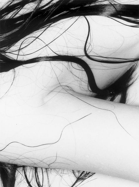 nobuyoshi araki Nobuyoshi Araki, Black And White Photograph, White Photo, The Wind, Her Hair, A Woman, Black And White, Hair, White