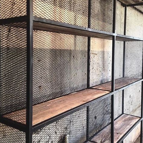 Rustic industrial furniture