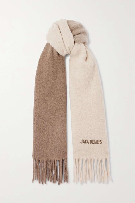 Neutral Scarf, Super Scarf, Branded Scarves, Striped Scarves, Fall Shopping, Dream Clothes, Fashion Killa, Mr Porter, Fall Trends