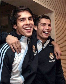 Kaka And Ronaldo, Kaka Real Madrid, Ricardo Kaka, Real Madrid Football Club, Cr7 Jr, Ronaldo Pictures, Cristino Ronaldo, Soccer Highlights, Ronaldo Real Madrid