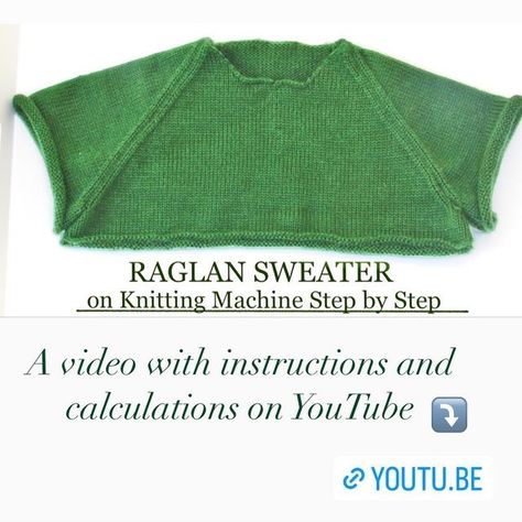 Lk150 Knitting Machine Patterns, Knit Raglan Sweater, Knitting Machine Tutorial, Brother Knitting Machine, Circular Knitting Machine, Knitting Help, Knitting Machines, Knitting Machine Patterns, Cowl Knitting Pattern