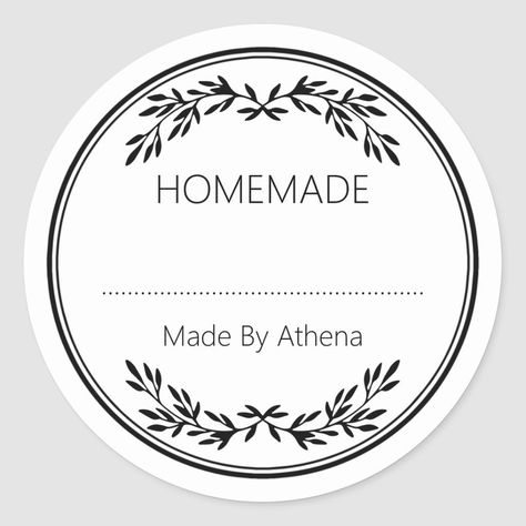 Vintage-inspired blank stickers perfect for your next project. Use them on scrapbooks, journals, handmade cards, or anywhere your creativity takes you! #stickers #vintage . #Simple_Label_Design #Jam_Label #Free_Label_Templates #Handmade_Logo Black And White Label Design, Simple Label Design, Vintage Food Labels, Free Label Templates, Handmade Logo, Logo Design Set, Labels Printables Free, Round Labels, Floral Logo