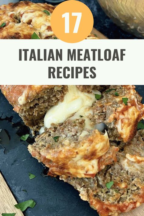 17 Easy Italian Meatloaf Recipes to Make Tonight – Happy Muncher Easy Italian Meatloaf, Spicy Meatloaf, Italian Style Meatloaf, Mozzarella Stuffed Meatloaf, Italian Meatloaf Recipes, Meatloaf Stuffed, Heart Healthy Recipes Low Sodium, Italian Meatloaf, Italian Salad Recipes