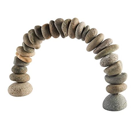 Zen Garden Decor, How To Make Rocks, Rocks Garden, Rock Cairn, River Rock Garden, Decor Statue, Rock Sculpture, Stone Arch, Most Beautiful Gardens