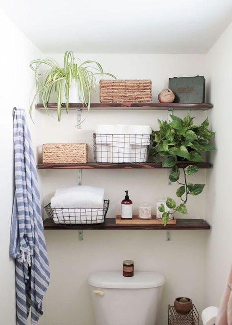 Headboard with shelves