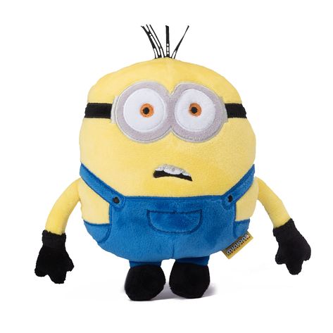 PRICES MAY VARY. OFFICIALLY LICENSED MINIONS DOG TOY: Otto from Despicable Me wants to play with your pup! Enjoy playtime by adding this officially licensed Minions dog toy to your dog toy bin NOISE MAKING SQUEAKER FUN: Not only is this plush dog toy soft and huggable, but it also has a noise making squeaker to keep your pet endlessly entertained. The only thing your dog will say after playing with this Minion toy is "Bank yu!" 100% SAFE DOG TOY: With no hard parts and all details embroidered on Minion Toy, Toy Bin, Toy Bins, Toy Gifts, Plush Dog Toys, Minions Funny, Plush Dog, Toys Gift, Dog Toys