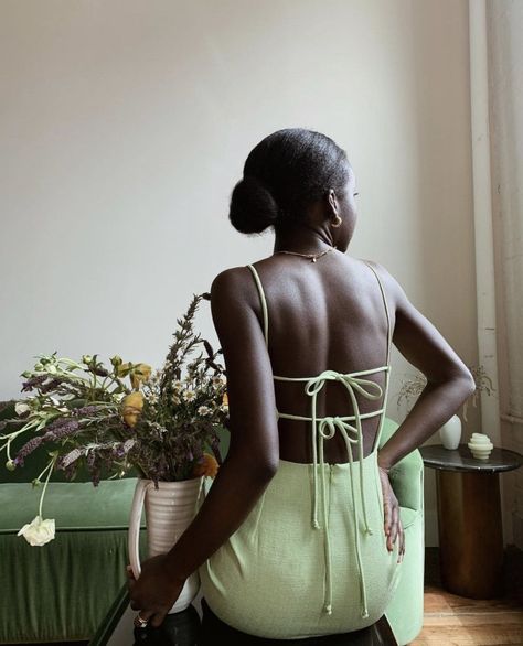 All Things Black Women on Twitter: "Green was her favorite color. Photos via @/nycxclothes on IG… " Disney Princess Modern, Black Femininity, Bare Shoulders, Dark Skin Women, Black Excellence, Hair Color For Black Hair, Black Culture, Maleficent, Brown Skin