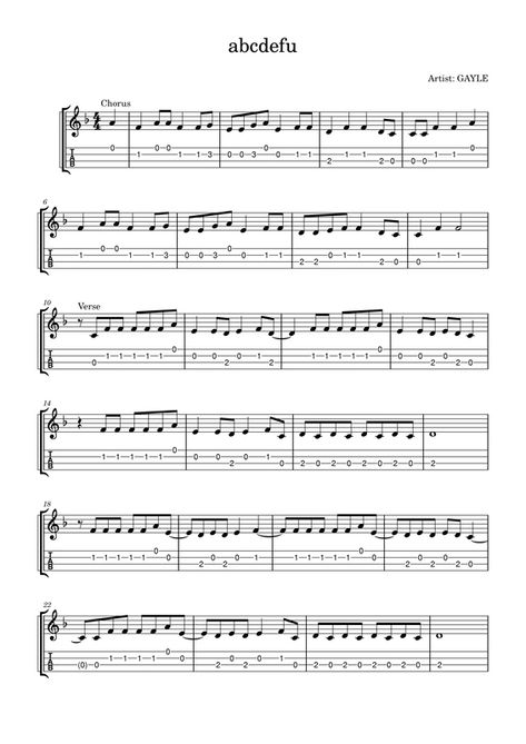 abcdefu (GAYLE) - Easy Ukulele Fingerpicking Tab - FINGERSTYLE GUITAR Ukulele Tabs Songs Easy, Ukulele Tabs Fingerpicking, Ukulele Fingerpicking Songs, Ukulele Tabs Songs, Tabs Guitar, Ukulele Fingerpicking, Guitar Tabs And Chords, Easy Ukulele Songs, Guitar Tabs For Beginners