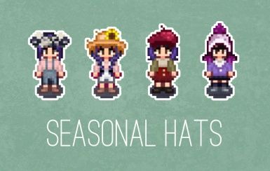 This mod adds seasonal hats to the Hat Mouse Shop. Json Assets version won't replace the vanilla hats. Stardew Valley Outfit Ideas, Valley Outfit, Shane Stardew, Stardew Valley Layout, Stardew Valley Tips, Stardew Valley Farms, Farm Layout, Winter Pins, Black Tree