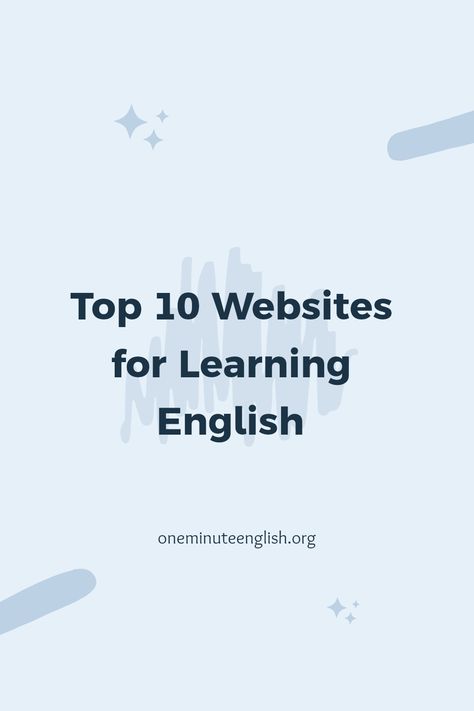 Looking to learn English online? Check out these top 10 websites where you can enhance your English skills in no time! Whether you're a beginner aiming to grasp the fundamentals or an advanced learner looking to refine your language abilities, these platforms cater to all levels. From interactive lessons to immersive games, they provide practical exercises for improving grammar, vocabulary, listening, and speaking skills. Nurture your English proficiency by exploring free resources available at your fingertips and enjoy the journey of learning a new language. Learning English Website, Websites To Learn English, Websites For Learning English, Improve Grammar, Websites For Learning, English Proficiency, Learn English For Free, English Skills, Grammar Vocabulary