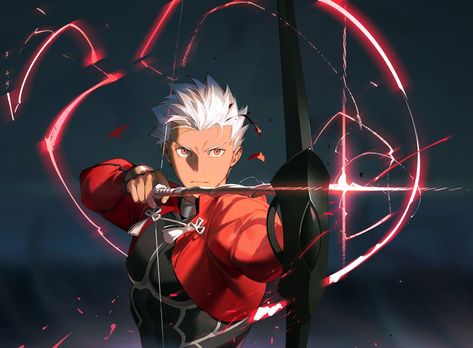 Archer Fate Stay Night, Archer Characters, Fate Archer, Oc Manga, Il Re Leone, Fate Servants, Character Inspiration Male, Astuces Diy, Fate Stay Night Anime