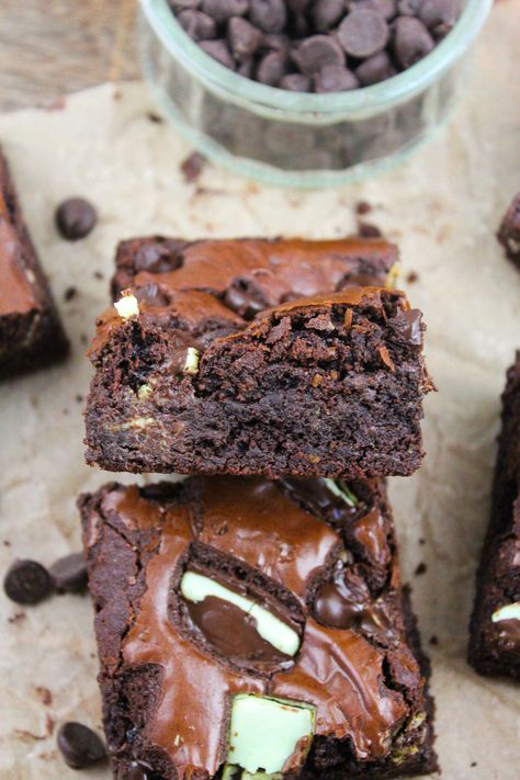 Andes Mint Brownies