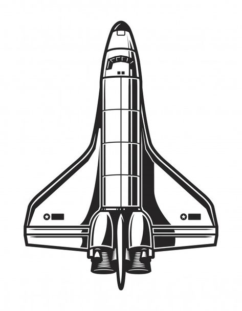 Spaceship Outline, Spaceship Simple, Spaceship Template, Space Shuttle Tattoo, Spaceship Logo, Space Exploration Illustration, Spaceship Clipart, Vintage Spaceship, Spaceship Drawing