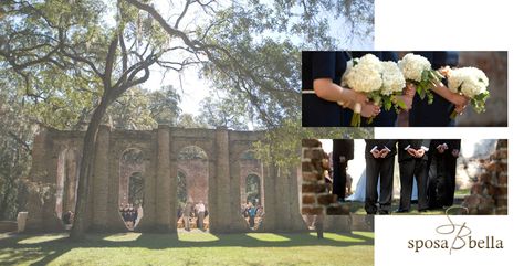 Old Sheldon Church Wedding | Beaufort SC Bella Photography, Beaufort Sc, Places To Get Married, Church Wedding, Most Beautiful Places, The Coast, South Carolina, Got Married, Beautiful Places