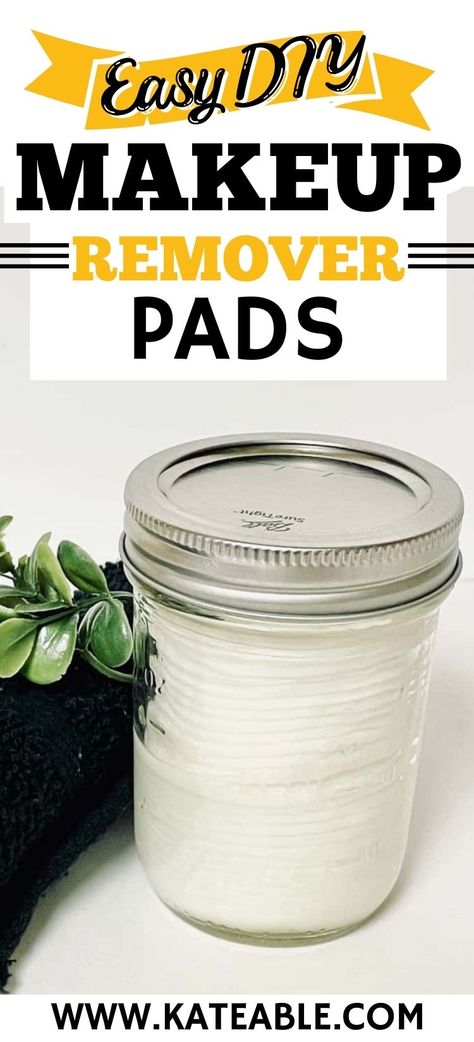 Check out this incredibly easy DIY makeup remover cloths to make at home. There are both reusable and cotton pads options! Homemade Makeup Remover Pads, Diy Makeup Remover Pads Reusable, Diy Make Up Remover Pads Reusable, Eye Makeup Remover Diy, Diy Makeup Wipes, Hypoallergenic Eye Makeup, Diy Makeup Remover Pads, Diy Makeup Remover Wipes, Easy Diy Makeup