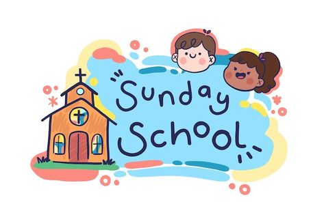 Free vector beautiful sunday school lett... | Free Vector #Freepik #freevector #sunday-school #back-school-illustration #back-school-education #back-school School Lettering, Animal Crafts Preschool, Teachers Day Greetings, Sunday School Projects, Bible Crafts Sunday School, Sunday School Decorations, School Border, Project Cover Page, Poster School