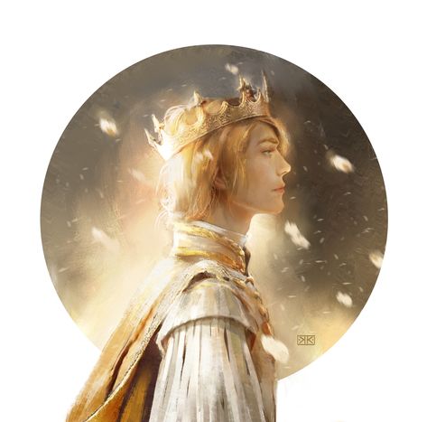 ArtStation - golden prince, k. krzysztofowicz Captive Prince, Prince Art, Final Fantasy Art, King Art, Arte Fantasy, Fantasy Inspiration, Medieval Fantasy, Dark Fantasy Art, Hetalia