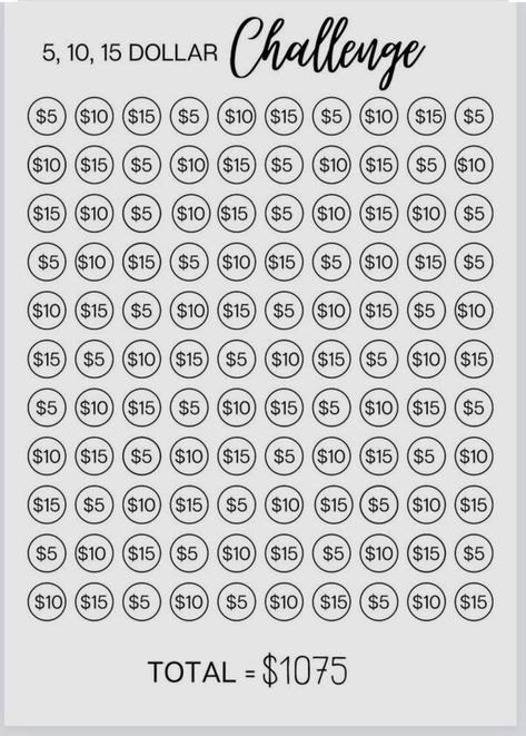 2023 Money Savings Challenge, 2023 Savings Challenge, Cash Envelope Budget System, Saving Money Chart, Savings Chart, Budget Challenge, Money Chart, Money Planner, Money Saving Methods