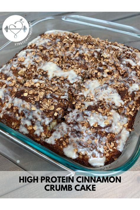 High Protein Cinnamon Crumb Coffee Cake Protein Crumble Topping, High Protein Birthday Cake, Low Calories High Protein Breakfast, Low Cal Treats, High Protein Sweet Treats, Macro Breakfast Ideas High Protein, High Protein Breakfast Bake, Healthy High Protein Desserts, Volume Dessert