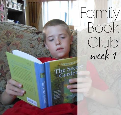 Family Book Club -- Week 1. Discussion questions for chapters 1 -4. Book Club Themes, Secret Garden Book Club, Secret Garden Book, School Age Activities, Family Book, Family Books, The Secret Garden, Afterschool Activities, Discussion Questions