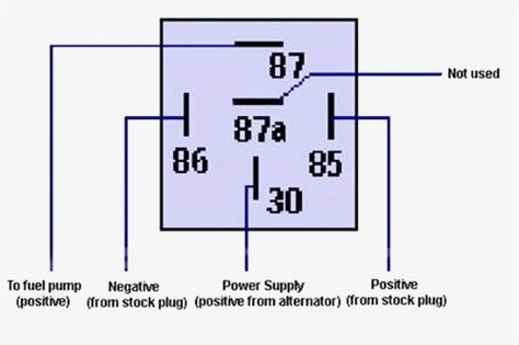 Relay Wiring Diagram, Trailer Light Wiring, Automotive Wiring, Outlet Wiring, Trailer Wiring Diagram, Motorcycle Wiring, Electric Bike Motor, Auto Electrical, Basic Electrical Wiring