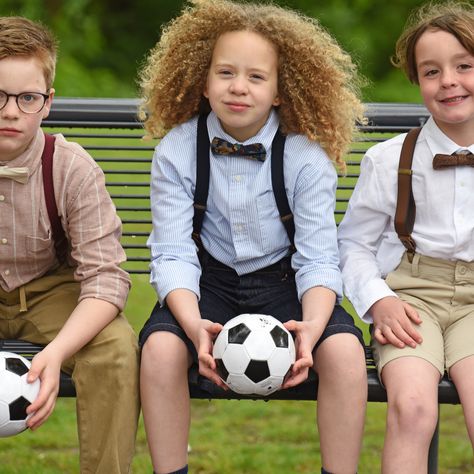 Parents beware! Give your kids' outfits a unique twist with stylish suspenders and bow ties. Think out of the box and add a playful and stylish touch to their look. Let their personality shine with these trendy accessories! 🐓 

#FashionKids #StijlvolleKinderen #BretelsEnStrik #OutOfTheBoxStyling Suspenders And Bow Tie, Stylish Kids, Trendy Accessories, Bow Ties, Suspenders, Bow Tie, Kids Fashion, Kids Outfits, Twist