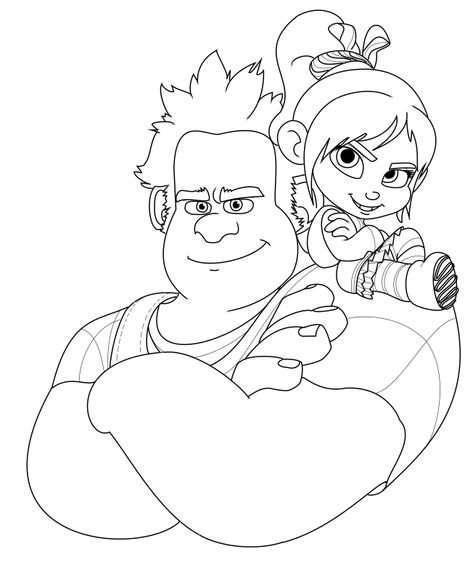 Wreck It Ralph Drawing, Wreck It Ralph Coloring Pages, Ralph And Vanellope, Candy Coloring Pages, Disney Princess Colors, Vanellope Von Schweetz, Disney Princess Coloring Pages, Jump Around, Cartoon Coloring