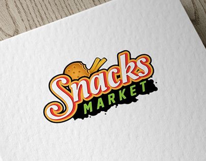 Eat Logo Design Ideas, Snack Brands Logo, Logo Brand Makanan, Eating Logo Design, Snacks Logo Design, Snack Logo Design Ideas, Asian Logo Design, Chips Logo, Logo Snack