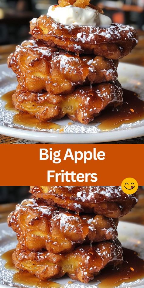 Discover the ultimate homemade treat with our irresistible Big Apple Fritters recipe! Made with fresh apples, cinnamon-spiced batter, and a sweet glaze, these fritters are a delightful blend of flavors and textures. Perfect for breakfast, brunch, or dessert, they're sure to satisfy your cravings and impress your family and friends. Recipes With Pancake Batter, Apple Fritters Recipe, Apple Fritter Cake, Gallbladder Diet, Apples Cinnamon, Sweet Glaze, Fritters Recipe, Apple Pancakes, Apple Filling