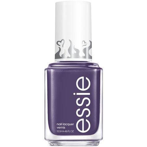 PRICES MAY VARY. Glossy Shine Nail Polish: essie's No Ex-Pectations is a cool, deep gray vegan nail polish with purple undertones and a cream finish. Salon quality nail color formula provides flawless coverage and glossy shine Even, Professional Application: Our exclusive easy glide brush fits every nail size and allows for quick, streak-free, even and professional application at home. Flawless nail color coverage and durability with every brush stroke The Perfect Manicure: Apply 1 coat of any o Valentines Day 2023, America Nails, Essie Nail Colors, Essie Polish, Sally Hansen Miracle Gel, Purple Nail Polish, Perfect Manicure, Vegan Nail Polish, Shine Nails