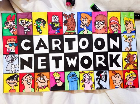 Cartoon Network Paintings, Cartoon Network Cartoons, Cartoon Network Viejo, Cartoon Network Art, Old Cartoon Network, Cartoon Network Characters, Doddle Art, Classic French Style, Creative Gifts For Boyfriend