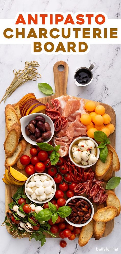 Antipasto Charcuterie Board, Italian Antipasto Platter, Antipasto Platter Italian, Candy Charcuterie, Charcuterie Board Meats, Italian Antipasto, Halloween Charcuterie, Italian Dinner Party, Garden Fruit