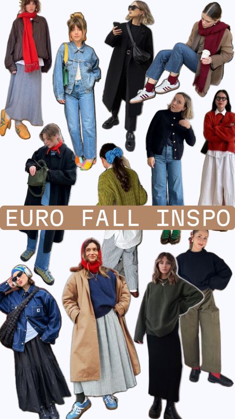 Funky Fall Outfits, Cabin Outfit Fall, Eclectic Outfits For Women, Casual Comfy Fall Outfits, French Winter Outfits, Winter Outfit For Women, Christian Outfits Modesty, Clothes Collage, European Fall