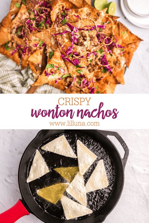 Wonton Nachos, Classic Nachos, Turkey Rice Soup, Nacho Sauce, Wonton Chips, Crispy Wonton, Pork Nachos, Crockpot Turkey, Creamy Corn