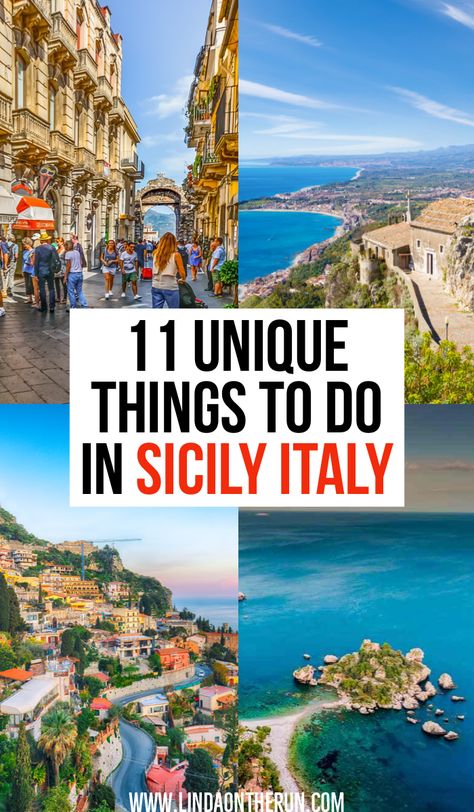 11 Unique Things To Do in Sicily Italy  #uniquethingstodoinsicily #sicily #italy #thingstodoinsicily #thingstoseeinsicily #mustdothingsinsicily #placestoseeinsicily #bestplacestoseeinsicily Things To Do In Sicily, Sicily Travel, Italy Beaches, Italy Sicily, Things To Do In Italy, Italy Travel Tips, Italy Photography, Italy Travel Guide, Sicily Italy