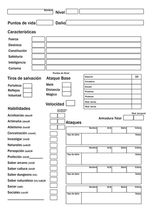 hoja de personaje para juego de rol Dnd Character Sheet, Oc Template, Book Maker, Character Sheet, Anime Best Friends, Dnd Characters, Writing Tips, Drawing Reference, Magazine Cover