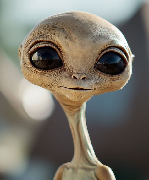 Whimsical Alien Portrait: A Glimpse into Extraterrestrial Life Realistic Alien Concept Art, Realistic Alien, Alien Portrait, Alien Pictures, Extraterrestrial Life, Book Vibes, Alien Encounters, Alien Drawings, Alien Face