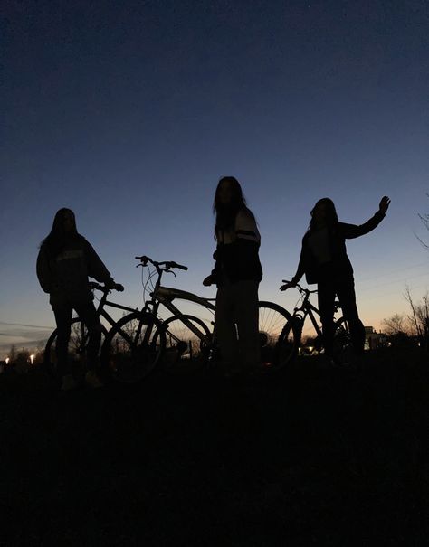 Late Bike Rides, Late Night Bike Ride Aesthetic, Bike Ride Aesthetic Night, Late Night Bike Rides, Runaway Aesthetic, Natalie Core, Bike Ride Aesthetic, Night Bike Ride, Night Ride