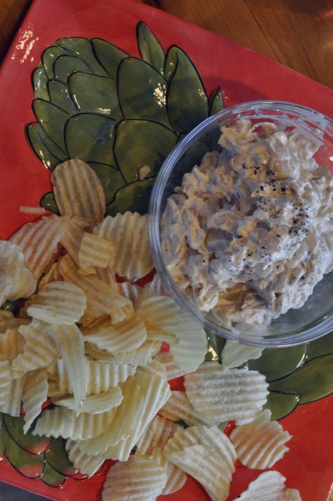 Ina Garten's Pan Fried Onion Dip Ina Garten Onion Dip Recipe, Ina Garten Dip Recipes, Ina Garden Pan Fried Onion Dip, Carmelized Onion Dip Pioneer Woman, Miss Brown’s 5 Onion Dip, French Onion Dip Recipe, Super Bowl Dips, Mountain Woman, Ina Garden