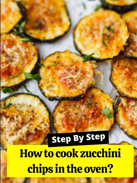 Looking for a healthy and tasty way to cook your zucchini, look no further than oven-baked zucchini chips! This simple recipe is easy to follow and results in delicious, crispy ... Read more Cooking Zucchini In Oven, Zucchini In The Oven, Cook Zucchini, Zucchini Chips Baked, How To Cook Zucchini, Baked Zucchini, Zucchini Chips, Simple Recipe, Oven Baked