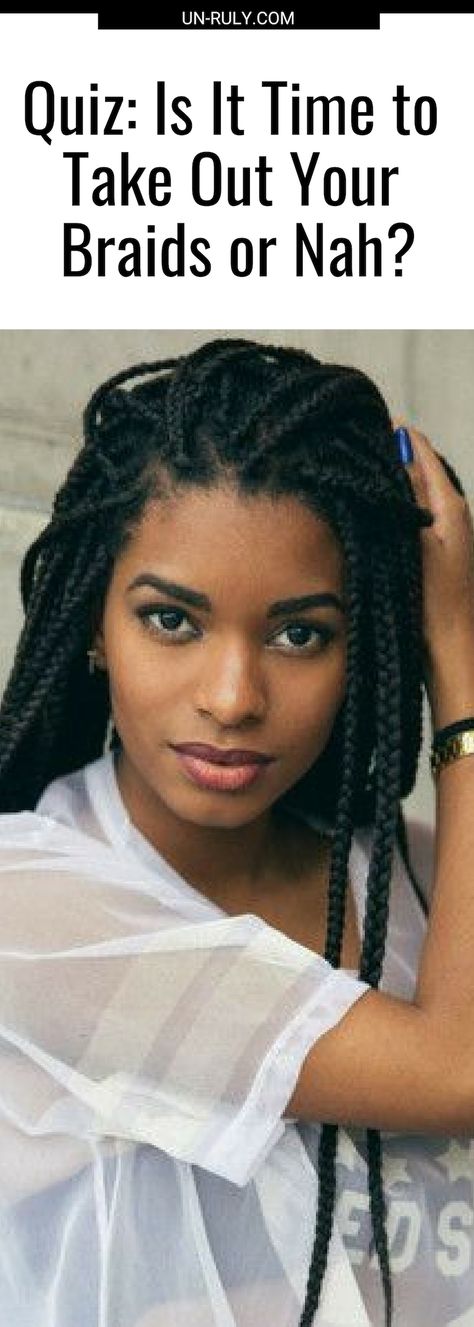 Are you pushing 3 weeks with your box braids and are not sure if it's time to take them out? TAKE THE QUIZ AND FIND OUT! Taking Out Box Braids, Taking Braids Out, Taking Out Braids, Twist Outs, Braid Out, Black Hair Care, Take Out, Crochet Braids, Black People