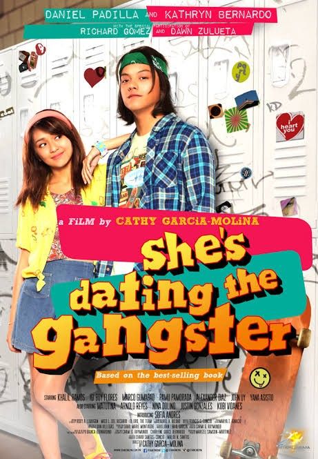 Shes Dating The Gangster Kathniel, She's Dating The Gangster, Pop Fiction Books, Pinoy Movies, The Gangster, Top Rated Movies, Best Selling Novels, Gangster Movies, Daniel Padilla