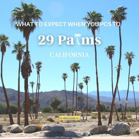 What to Expect When You PCS to Marine Corps Base 29 Palms, California 29 Palms California, Desert Getaway, 29 Palms, Tenant Screening, Twentynine Palms, Camp Pendleton, Mexican Border, Yucca Valley, Desert Oasis