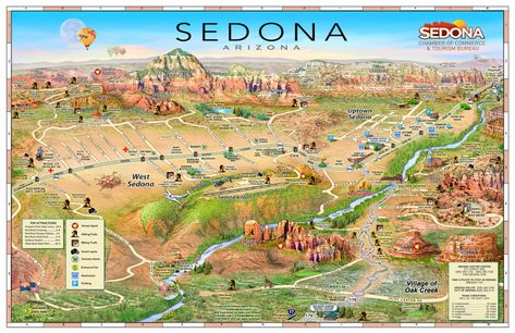 Location of El Portal | Sedona Maps Sedona Arizona Travel, Sedona Hotels, Things To Do In Sedona, Sedona Travel, Slide Rock State Park, Arizona Trip, Visit Sedona, Oak Creek Canyon, Arizona Map