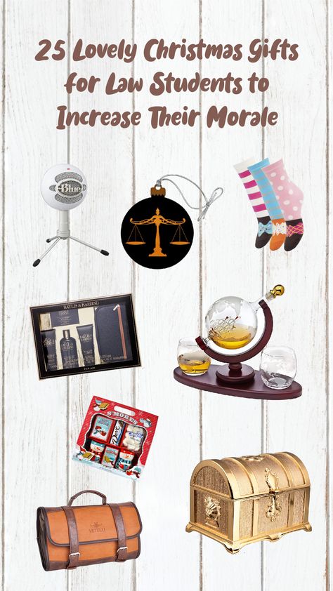 A lot of reasons can be used to buy Christmas gifts for law students. It can encourage them to study harder and graduate. Besides that, some items can also be very useful for their daily lives. On our list of heart-warming Christmas gifts for law students, you’ll find amazing items like ornaments and adorable wall décor that fits the style of a law student. Gifts For Law Students, Expensive Pens, Students Christmas, Law Students, Work Anniversary, Classy Christmas, Professional Gifts, Cute Christmas Gifts, Funny Christmas Gifts