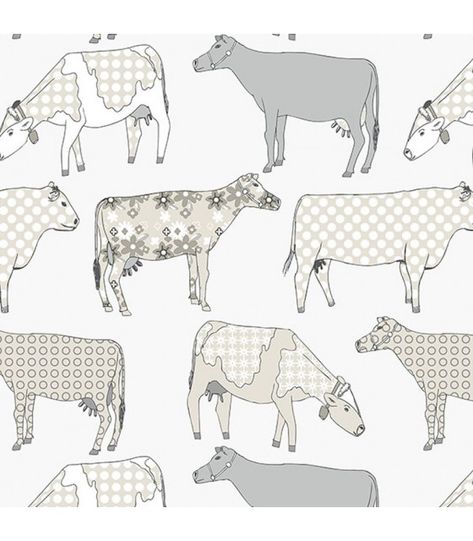 Creative Kitchens Wallpaper by Norwall (2) Moroccan Interior Design, Graphic Cow, Cow Wallpaper, Cow Parade, Go Wallpaper, Animal Print Wallpaper, W Wallpaper, Designer Coats, Kitchen Wallpaper