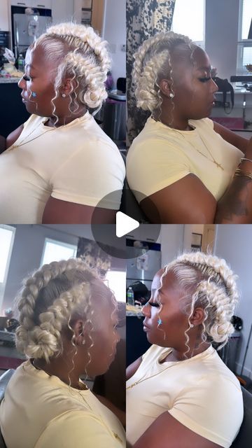 Alaye’ kashun on Instagram: "Crystal wanted butterfly braids so Crystal got butterfly braids!!!,, I seen this method and had to give it a try @styledbycrystal 😍🤍 I HAVE OPENINGS THIS WEEK , DM OR TEXT TO BOOK!! #stitchbraids #atlbraider #atlbraids #feedinbraids #braidstyles #stylist #futureprofessional #braids #weaves #goddessbraids #bookme #boxbraids #atlhairstylist #atlantahair #ghannabraids #dreads #locstyles #shorthair#AtlBraider #CelebrityBraider #Atlantabraider #CelebityStylist #FeedinBraiderAtl #atlhairstylist #pixiecut #fingerwaves #locs #loctician #invisibleponytail #bootybraids #trianglebraidslondon" Blonde Butterfly Braids, Butterfly Braids With Curls, Butterfly Cornrow Braids, Butterfly Feed In Braids, 4 Butterfly Braids, 2 Butterfly Braids, Butterfly Braid With Weave, Butterfly Braids For Black Women, Angel Braids